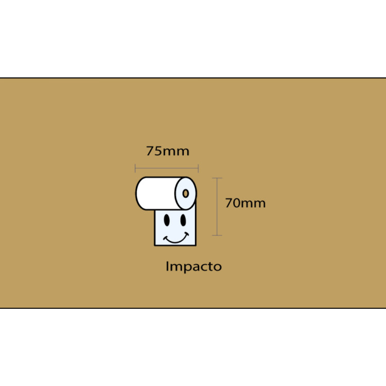 Rolo Impacto 75x70x11