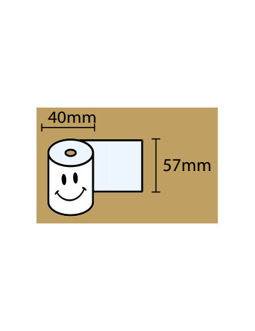 Rolo Térmico 57x40x11