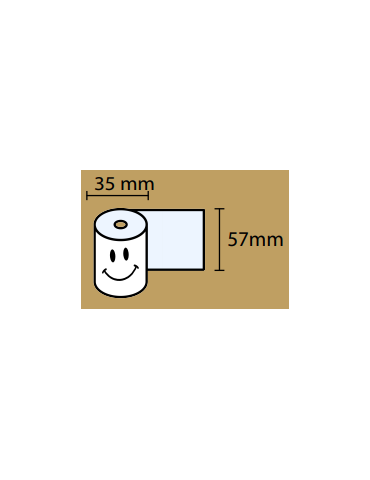 Rolo Térmico 57x35x11