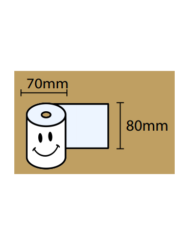 Rolo Térmico 80x70x11