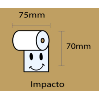 Rolo Impacto 75x70x11