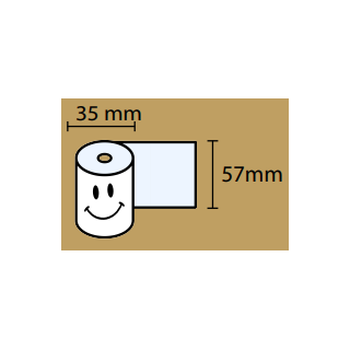 Rolo Térmico 57x35x11 S/BPA