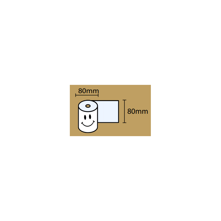 Rolo Térmico 80x80x11 S/BPA
