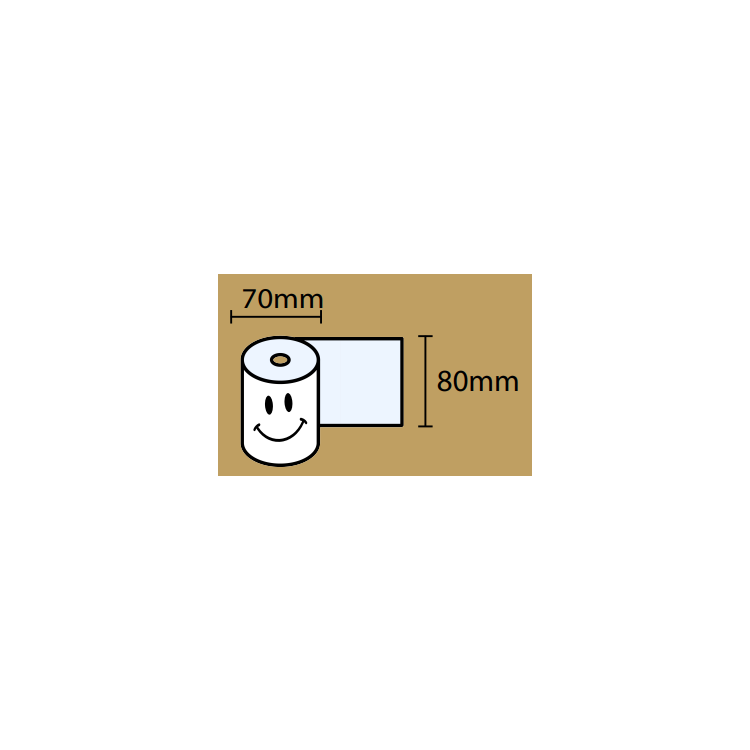 Rolo Térmico 80x70x11 S/BPA