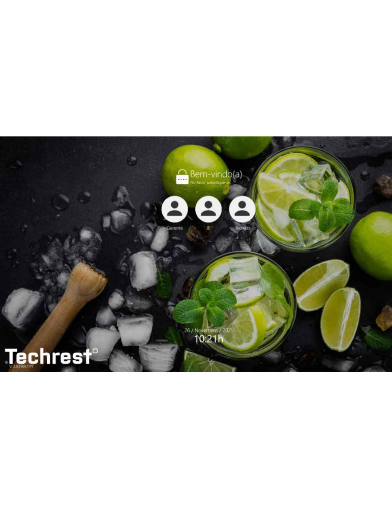 TechRest software gestão restauração anual