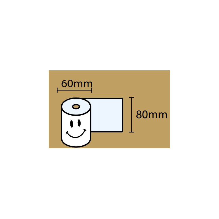 Rolo Térmico 80x60x11 S/BPA