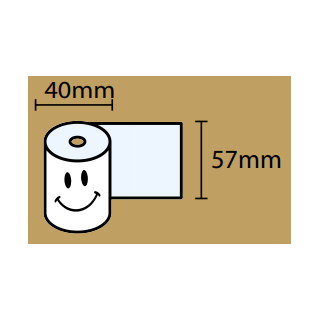 Rolo Térmico 57x40x11 S/BPA